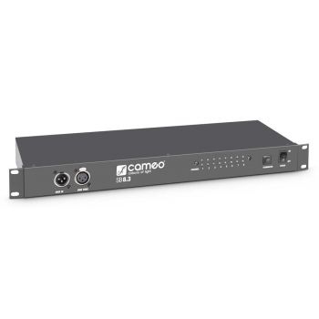 Cameo sb8.3 distribuidor dmx de 8 canales (3 pines)