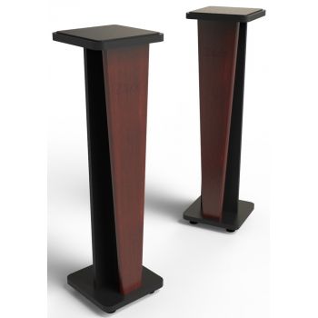 Zaor stand croce 42 mahogany/black soporte altavoz 2 unidades