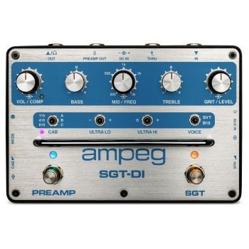 Ampeg sgt-di blue line anniversary preamplificador bajo