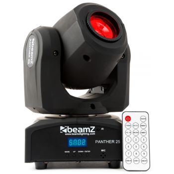 Beamz Panther 25 Spot Cabeza Movil Led 150460