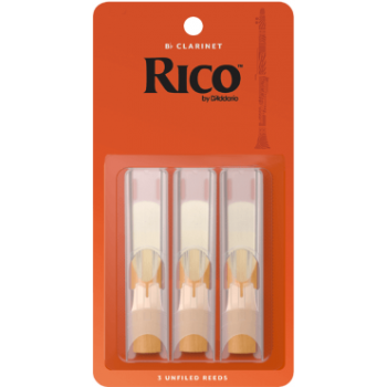 Daddario rico rca0330 cañas clarinete bb dureza 3 pack 3 unidades
