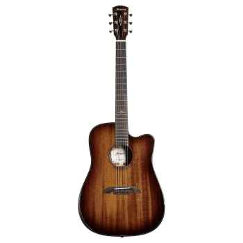 Alvarez md66ce shadowburst guitarra acústica electrificada dreadnought