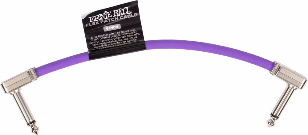 Ernie ball cable eb flex patch 6? purple