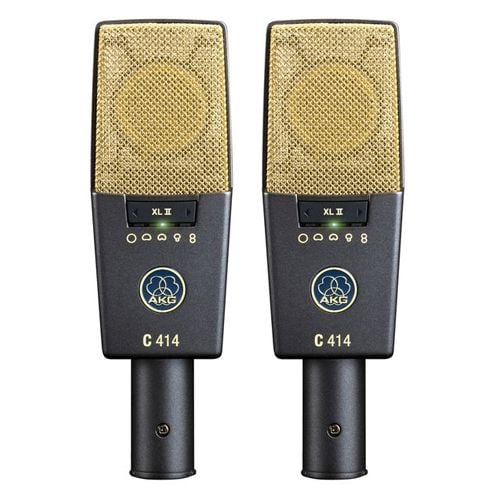 AKG C-414 XL II ST Microfono Estudio Kit 2 Micros + Maleta Aluminio AKG C-414 XL II ST