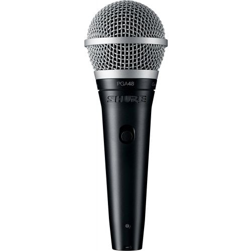 SHURE PGA48 XLR Micrófono Cardioide Dinámico para Voces pga48 xlr