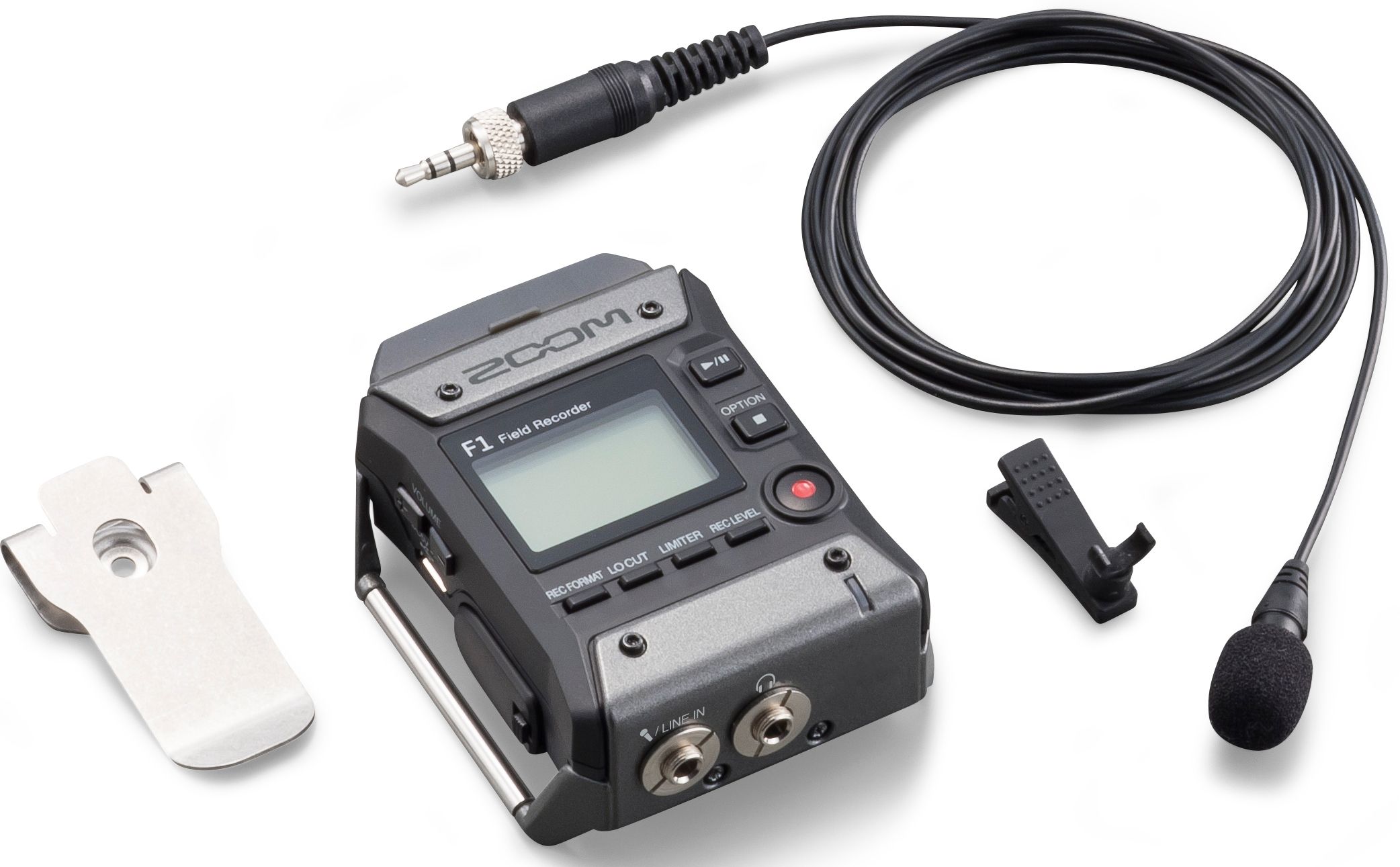 Zoom F1-LP Grabador de Campo Con Micrófono Lavalier F1LP