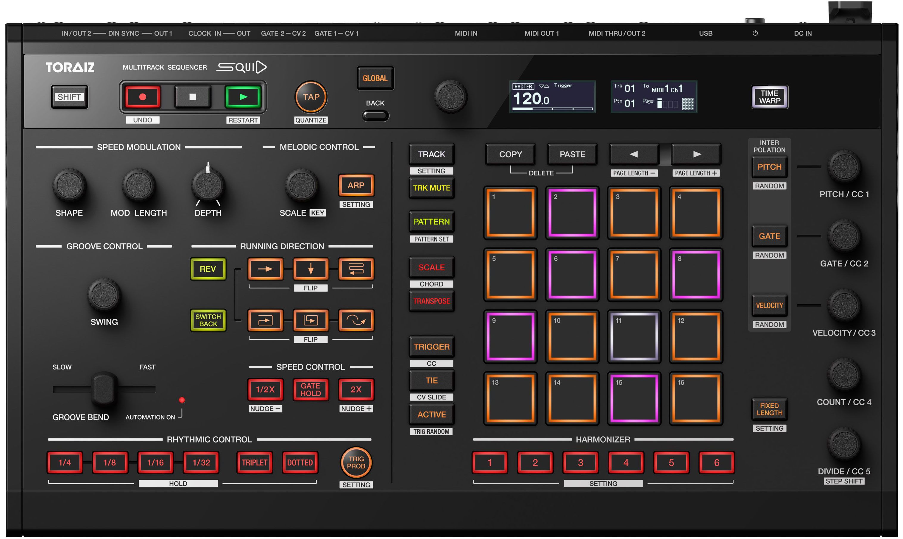 Pioneer Dj Toraiz SQUID Toraiz Squid