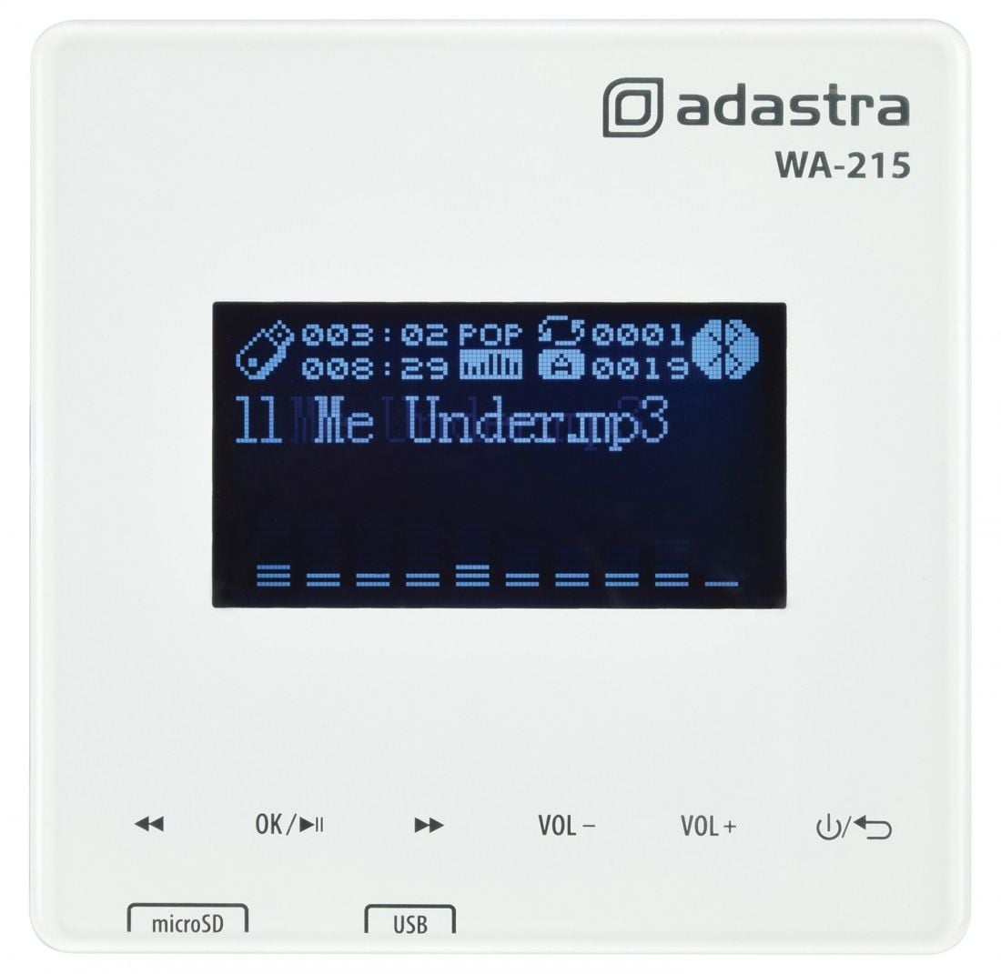 Adastra WA-215 Amplificador de Pared + Reproductor WA-215