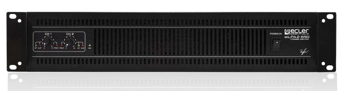Ecler Amplificador Estéreo Ligero 2 x 650W eLPA2-650