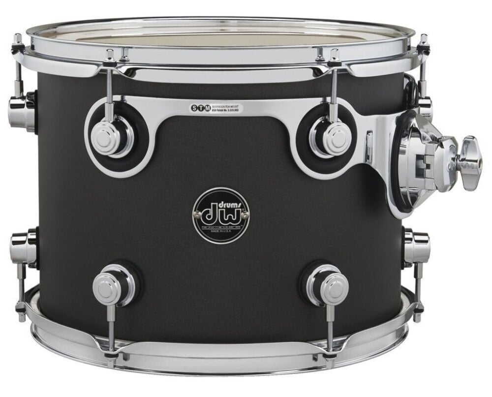 Drum Workshop Toms Performance Lacquer Charcoal Metallic 12x9" Toms  Charcoal Metallic 12x9"