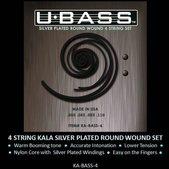 Kala Rtbass4 Juego Cuerdas Para U-Bass Road Toad Music Pahoehoe RTBASS4