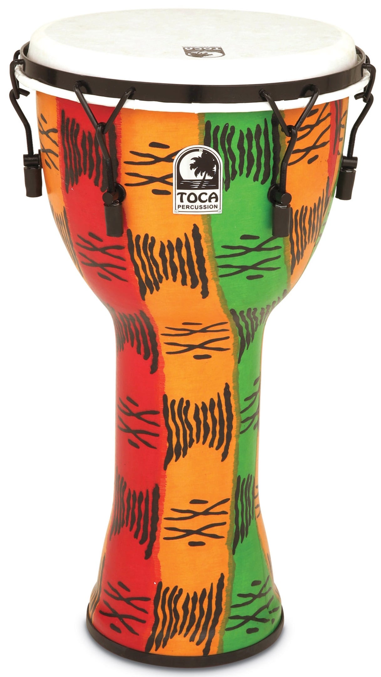 Toca Percussion TF2DM-14S Djembe Freestyle II Afinación mecánica Spirit TF2DM-14S