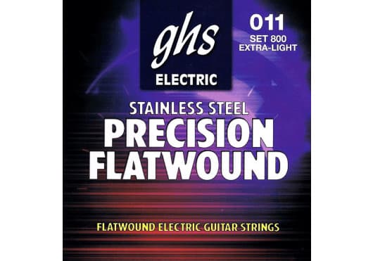 GHS Juego Eléctrica Precission Flats® Extra Light 11-46 CGH800