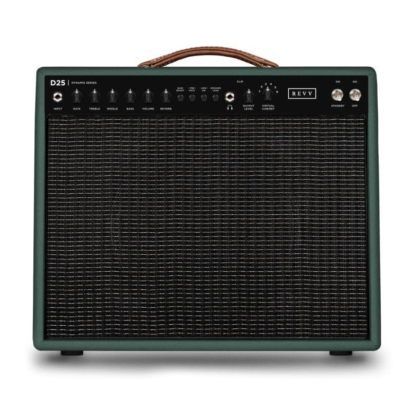 Revv D25, 1x12 Combo Amplifier, Emerald Green RV-D25EG