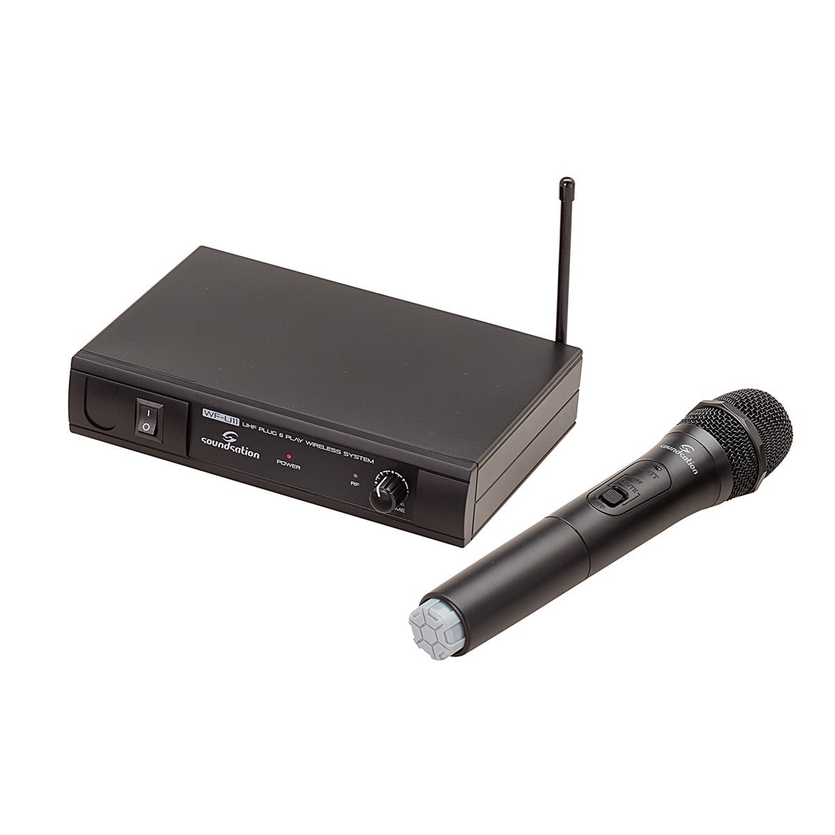 Soundsation Sistema de micrófono inalámbrico de mano Plug & Play UHF WF-U11HB (Fr WF-U11HB