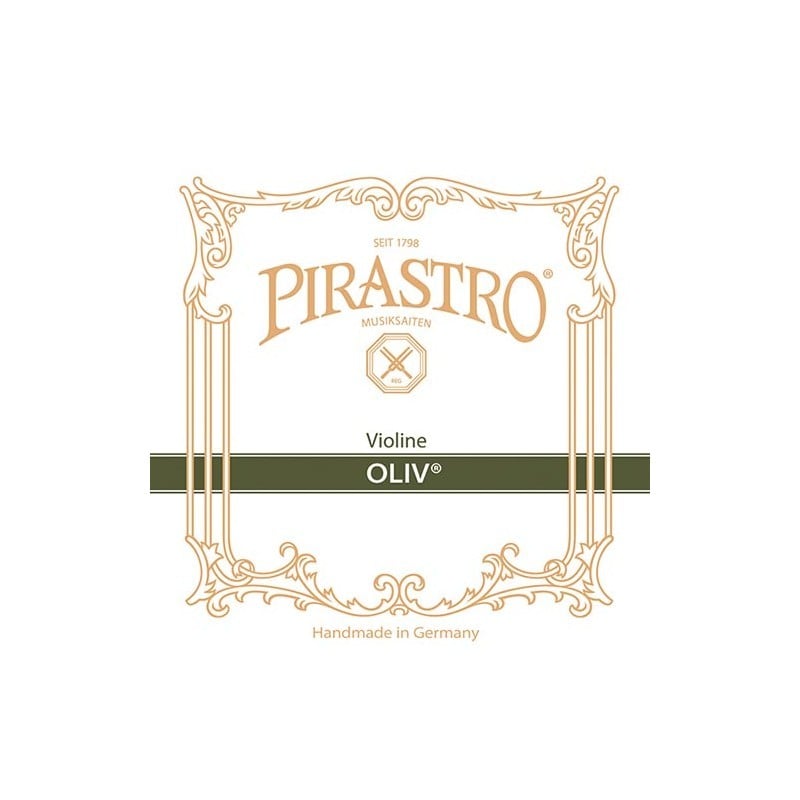 Pirastro  Cuerda violín  Oliv 211832 3ª Re 13 1/2 tripa/plata 4/4 tub Light 4/4 ACCVOL3ª1312TB