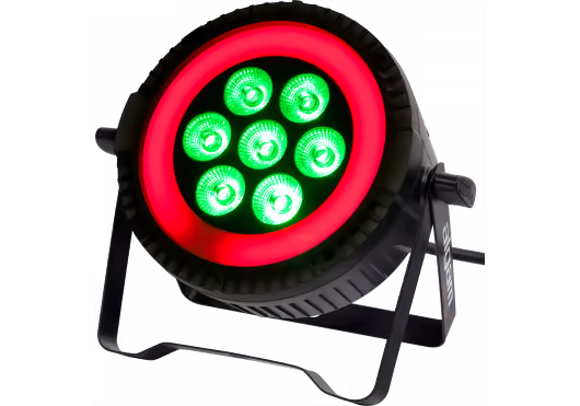 Algam Lighting Par Led 7X6W Rgbw + Anillo Led LALPARWASH76RING