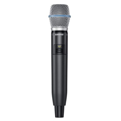 SHURE QLXD2 B87A Transmisor de mano inalámbrico con capsula B87A 470-534 MHz. QLXD2 B87A