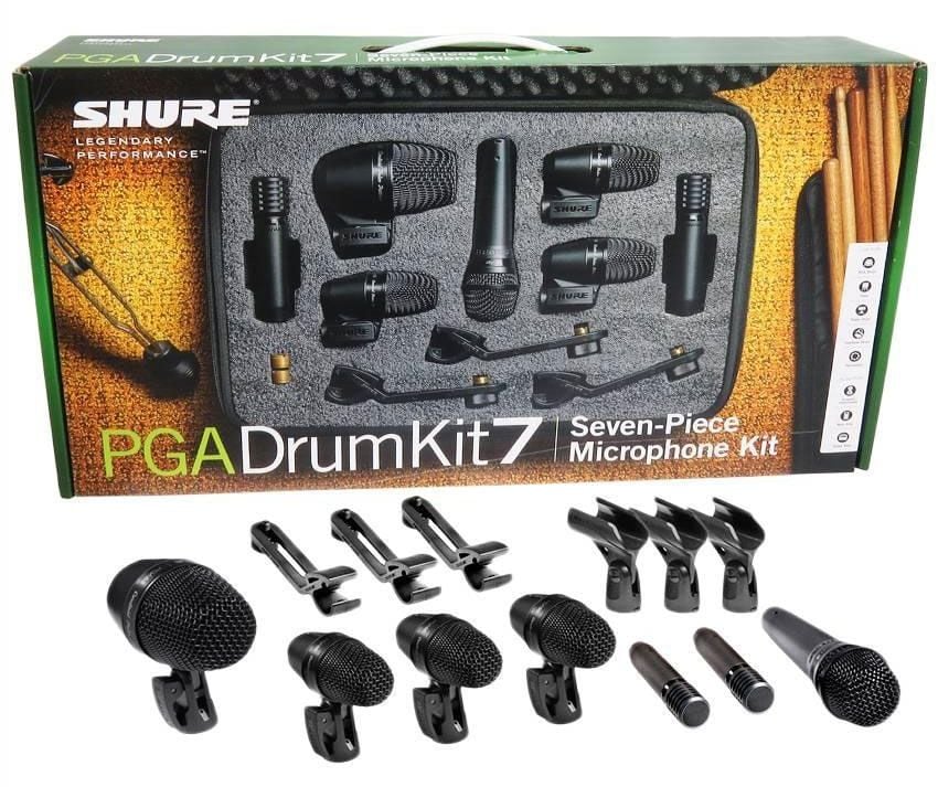 SHURE PGA DRUM KIT7 Juego de micrófonos para batería PGA DRUM KIT7