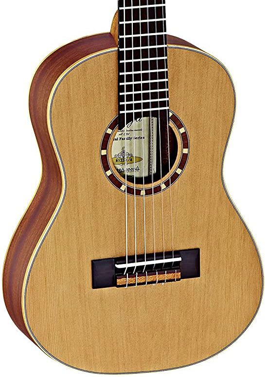 Ortega R122-1/4 NT Guitarra Clásica Family 1/4 Natural R122-1/4NT