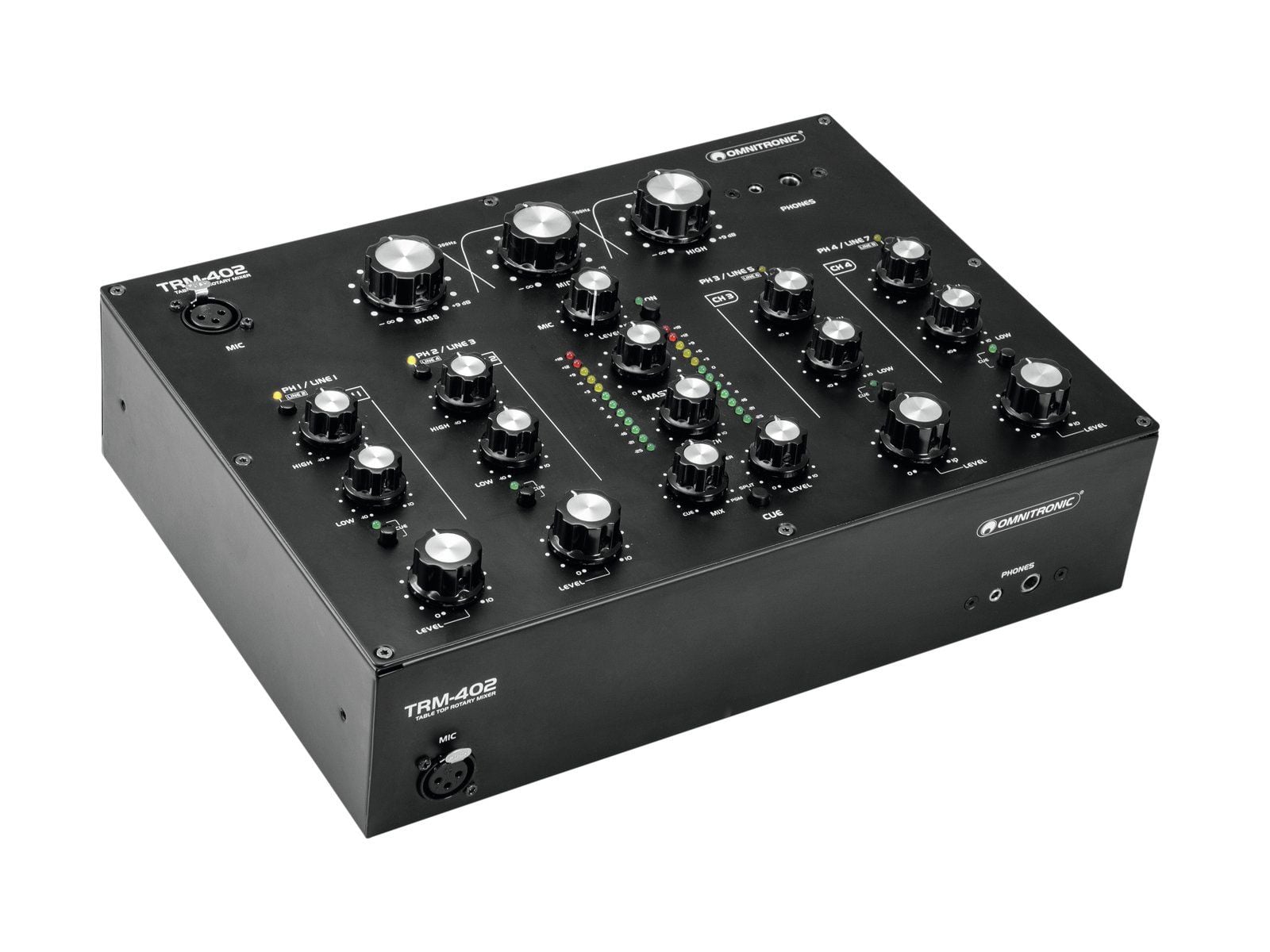 Omnitronic TRM-402 Mezclador 4 Canales TRM-402