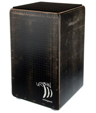 Schlagwerk CP5230 Cajón Urban OS Grunge Black CP-5230