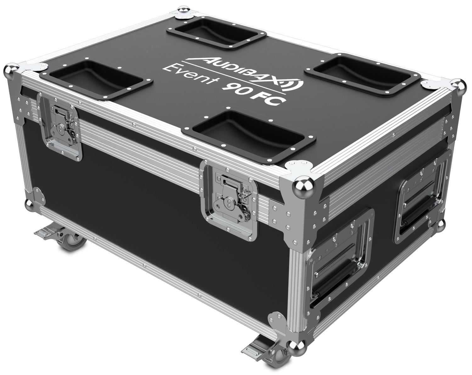 Audibax Event 90 FC Flight Case con Función de Carga de Batería para focos Event 90 Event 90 FC
