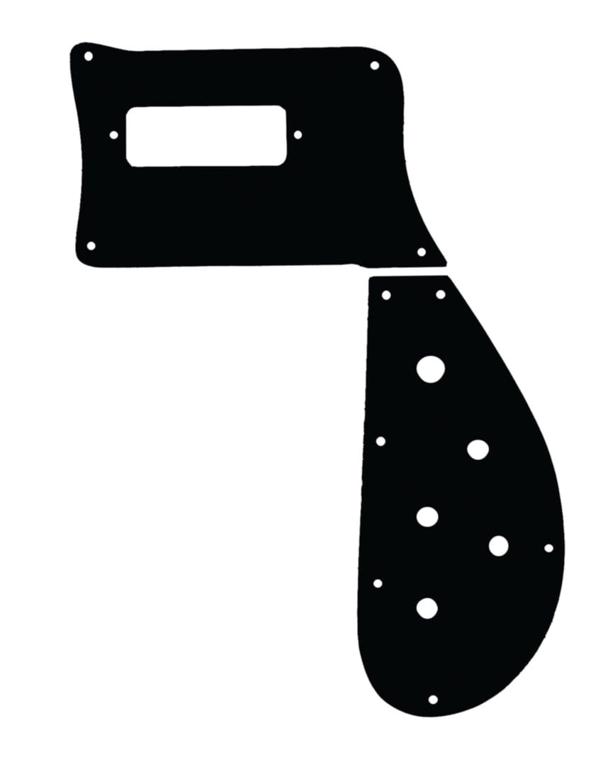 Allparts PG-9849-023 Golpeador para bajo Rickenbacker 4003 PG-9849-024
