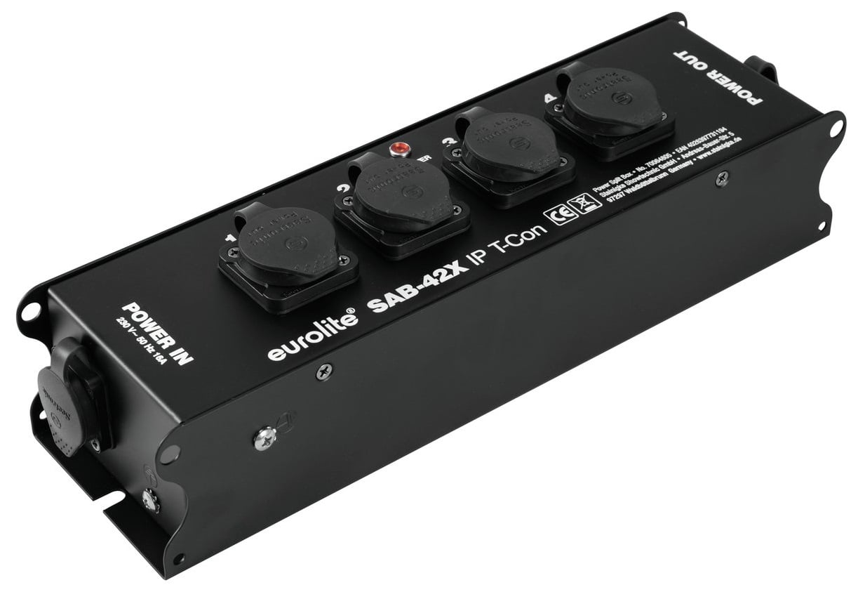 Eurolite SAB-42X IP T-Con Power Split Box SAB-42X