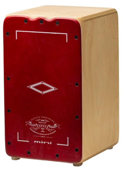 Pepote Pepillo Tapa Roja ( 2 a 5 Años ) Cajón Flamenco Pepillo Tapa Roja