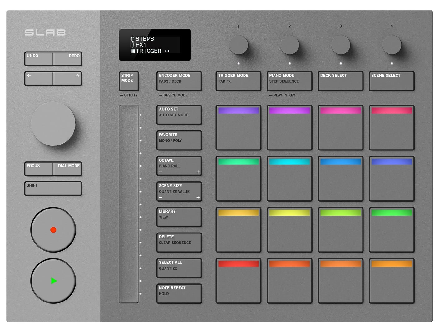 AlphaTheta SLAB Controlador Midi SLAB