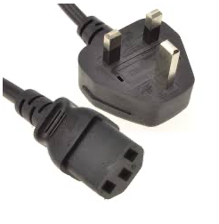Audibax CABLE Powercon IEC-UK null