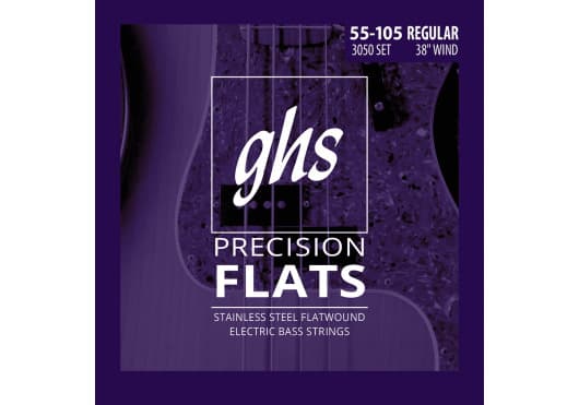 GHS Juego Bajo Precission Flats® Regular 55-105 CGH3050