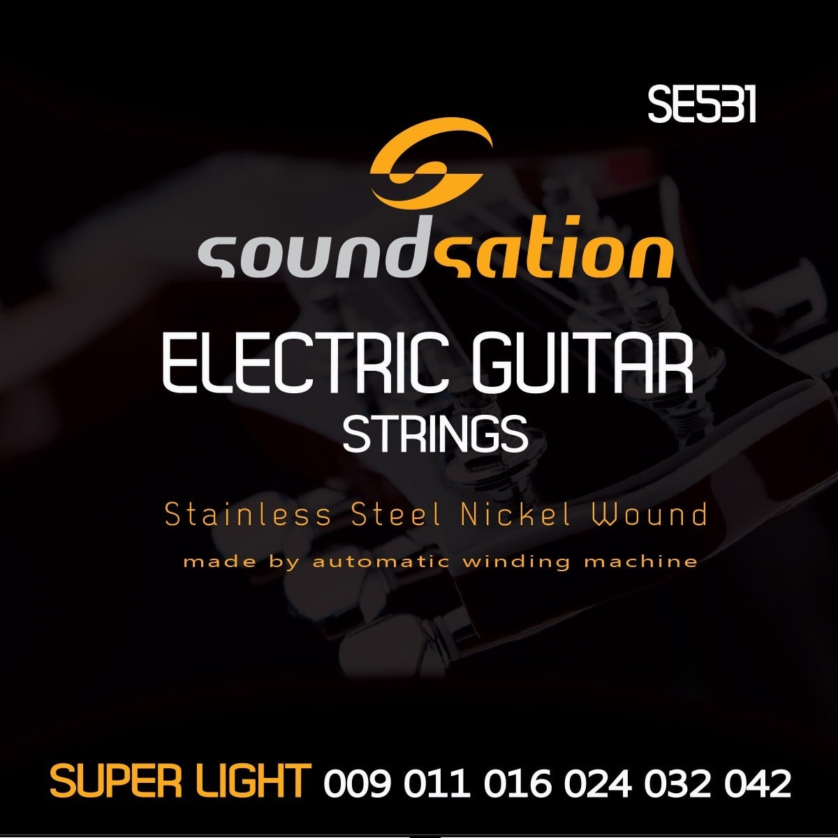 Soundsation Juego de cuerdas para guitarra eléctrica SE531 - Súper ligeras SE531