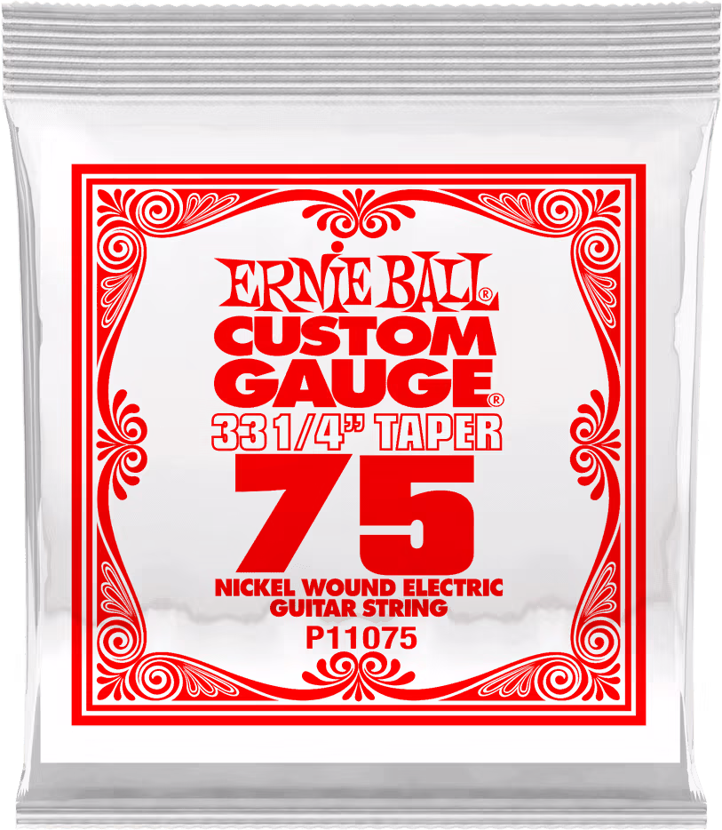 ERNIE BALL Cuerda Eléctrica Slinky Extra Long .075 CEB11075