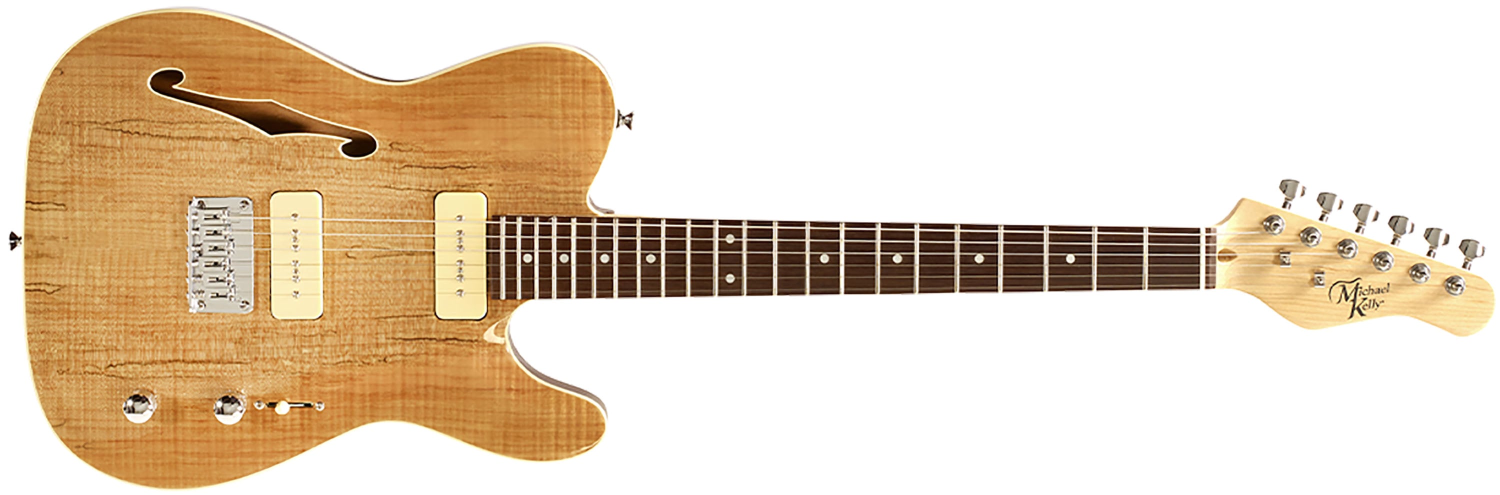 Michael Kelly MK59FSPJRC 59 THINLINE Spalted Maple EMK59FSPJRC