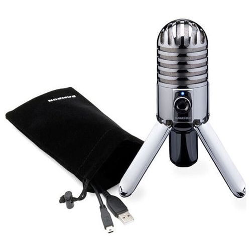 SAMSON METEOR Mic Micrófono de Condensador Cardioide USB METEOR mic