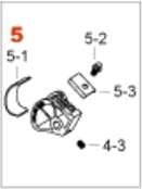 Tama HP9N5R Leva LiteSprocket para pedal Speed Cobra e Iron Cobra HP9N5R