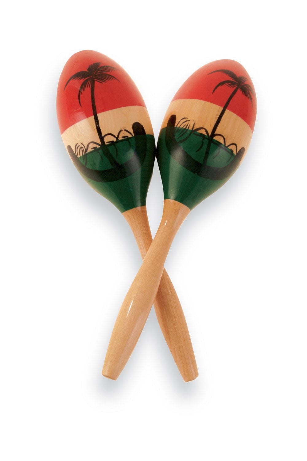 LP CP287 Maracas. Madera Pintada CP287