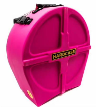 HARDCASE HN20BP Estuche Bombo 20" Con Ruedas Pink HN20BP