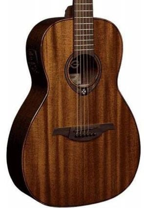 LAG T98PE Guitarra Electro Acústica Serie Tramontane Formato Parlor T98PE
