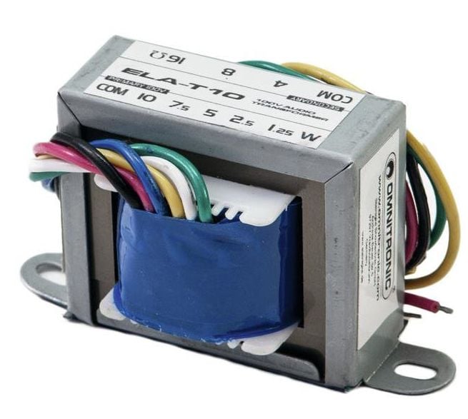 Omnitronic ELA-T10 Transformador de audio de 100V 10 W ELA-T10