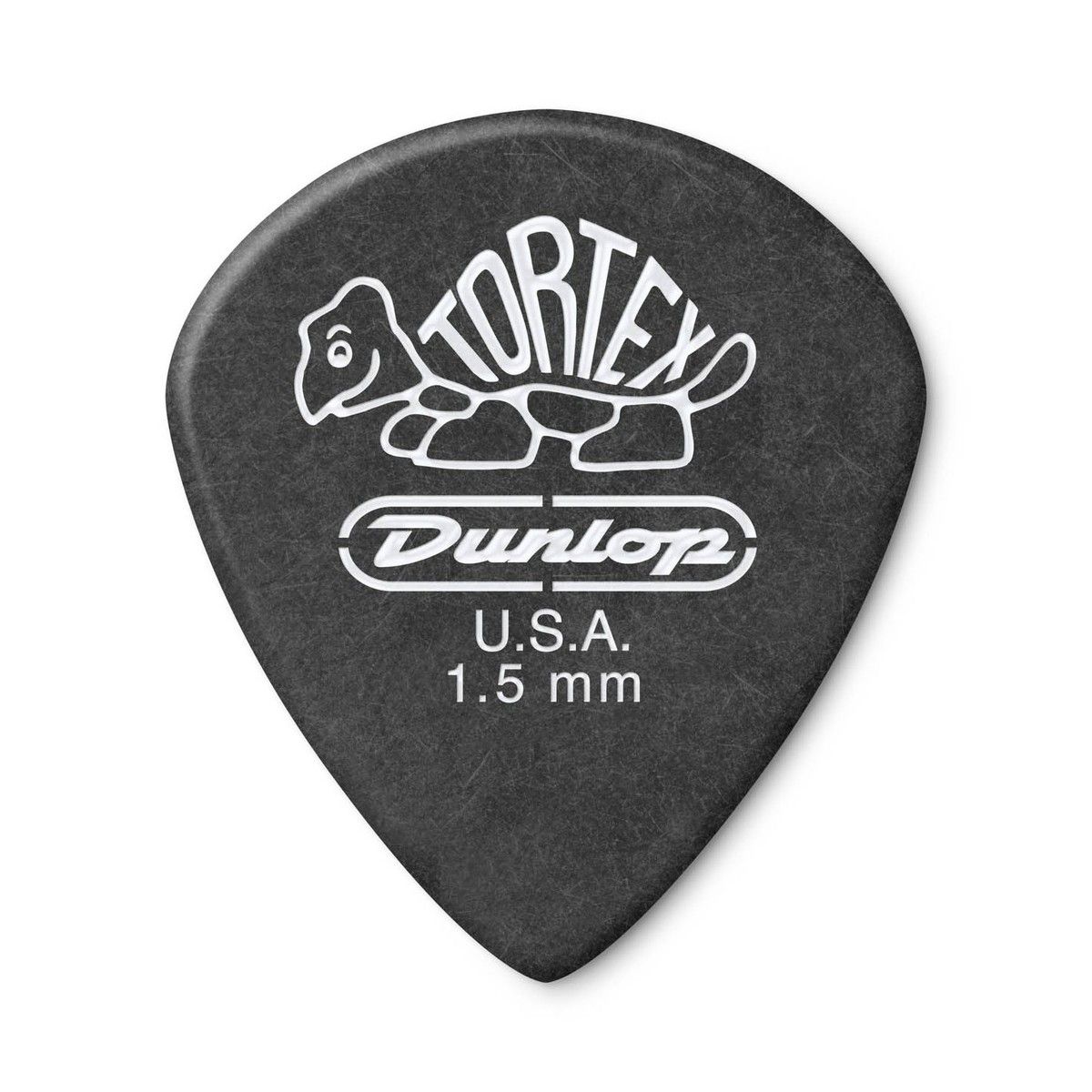 Dunlop Tortex Picth Black de 1,50 mm Pack 12 Un. 482P150