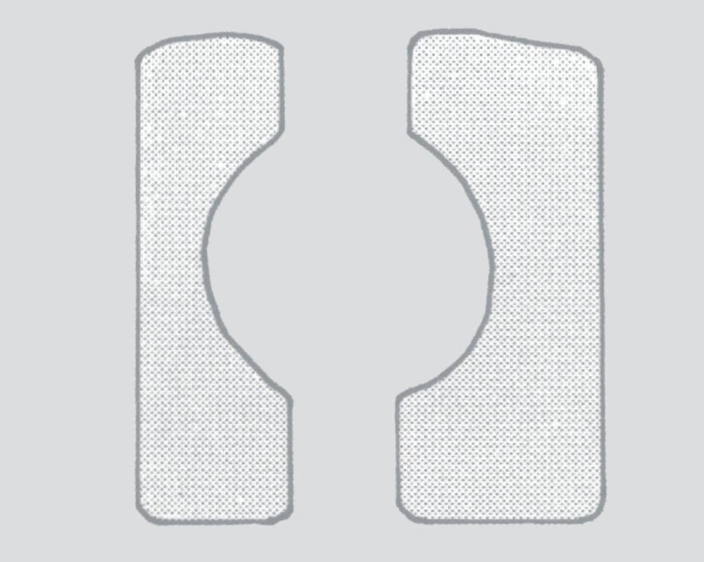 Gewa 558006 Set golpeador Para Guitarra Acústica, 2 piezas 558006