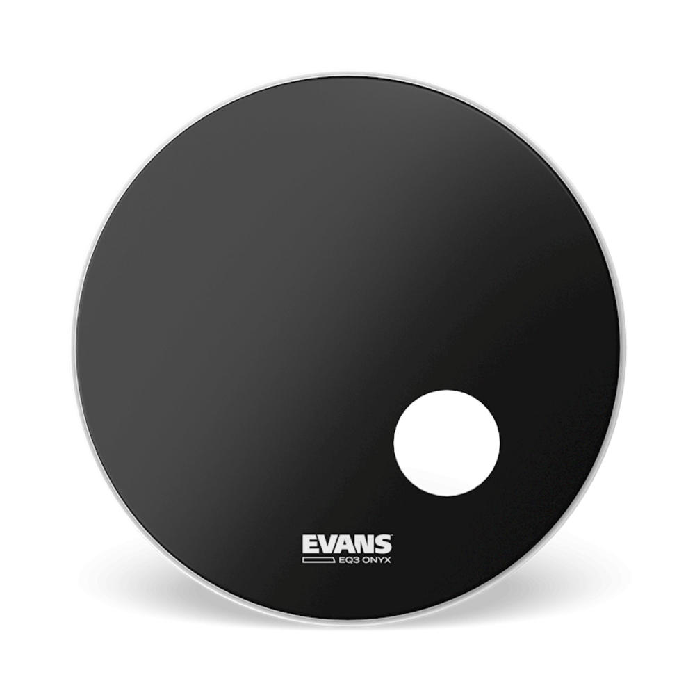 Evans Parche de Bombo de Onyx Resonante de 26" Onyx Resonante 26"