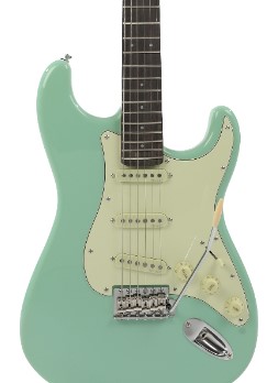 Prodipe St80Sg Guitarra Eléctrica Serie St80-Ma Stratocaster Surf Green ST80SG