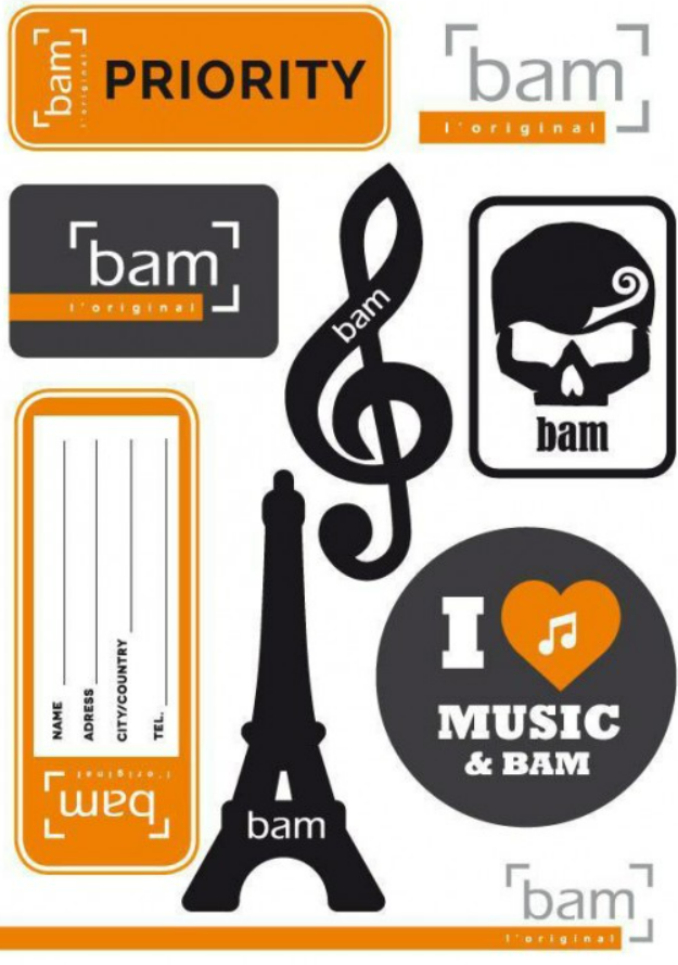 Bam STICK-CLA Pegatinas Classic STICK-CLA
