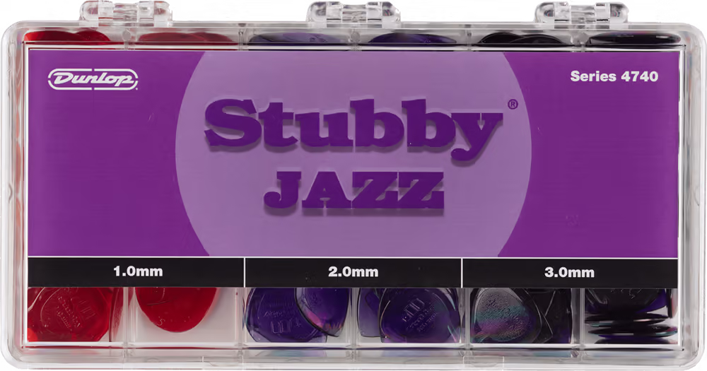 Dunlop Caja De 144 Ud, Nylon Stubby Jazz - 3 Medidas ADU4740