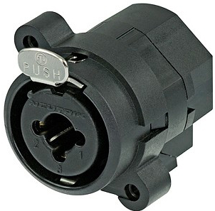 Neutrik NCJ6 FI-S Conector Chasis XLR/Jack estéreo NCJ6FI-S NCJ6FI-S Conector Chasis XLR/Jack