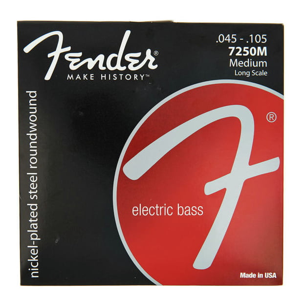 Fender 7250M Juego de cuerdas para bajo 7250M